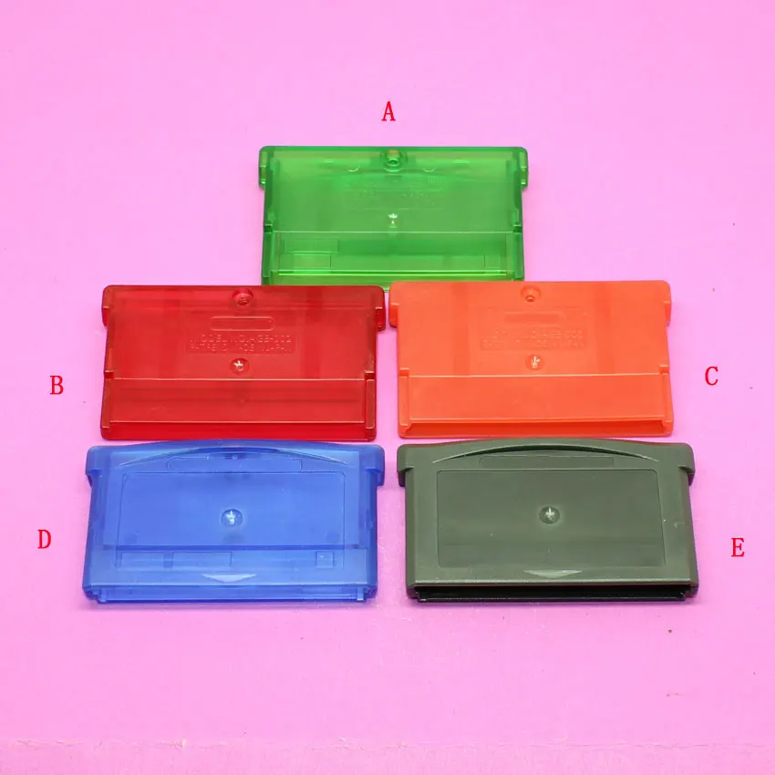 (5 видов цветов) для Gameboy Advance GBA пустые игровые картриджи оболочки SP NDSL NDS|shell gba|shell