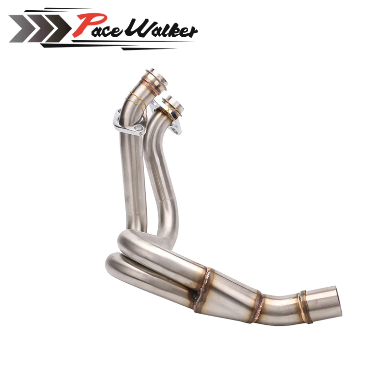 Motorbike Stainless Steel Header Exhaust Mid Pipe for Kawasaki ER 6N 6F ER6F ER6N Ninja 650R 2012 2013 2014 2015 Motorcycle|exhaust mid pipe|mid