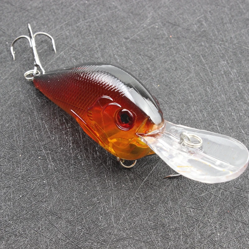 1 шт. Minnow приманки для ловли рыбы 5 цветов Size100mm 10g жесткие бас 3D глаза