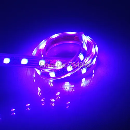 Waterproof-IP67 1 метр DC 12 V SMD5050 гибкий светодиодный ленты 60 s на белый красный зеленый