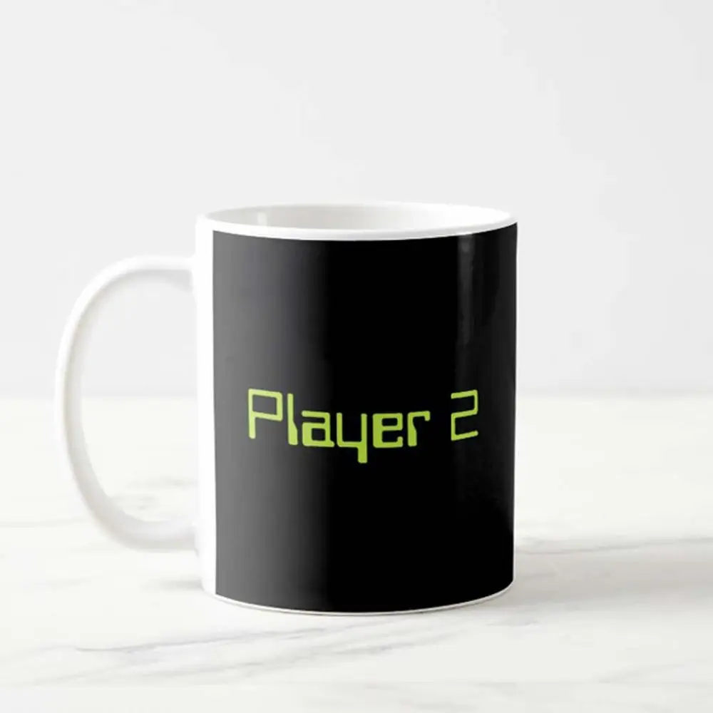 Черный арт дизайн Playstation пуговицы кофейная кружка Новинка игровой декоративный чай Купр крутая игра геймер подарки Домашний декор - Цвет: Красный