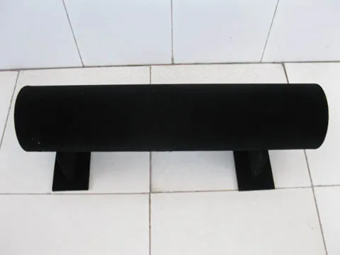 Бесплатная доставка 1 шт. новый черный бархатный витринный стенд для головы |