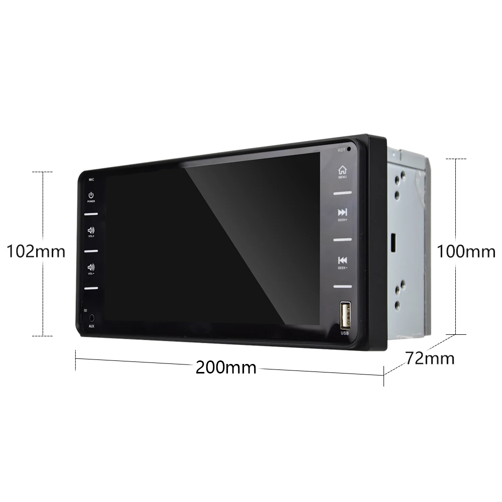 Автомагнитола Camecho 2 Din Автомобильный мультимедийный плеер 7 ''Авторадио Android