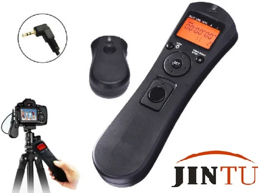 JINTU 2 4G беспроводной Таймер дистанционного спуска затвора RS 60E3 для Canon EOS 450D 550D 650D