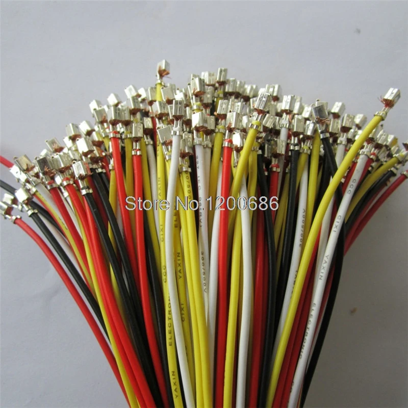 

15CM 22AWG VH3.96 3.96mm Connector wire cable Reed Cold Head Metal Terminal connector wire cable For DIY