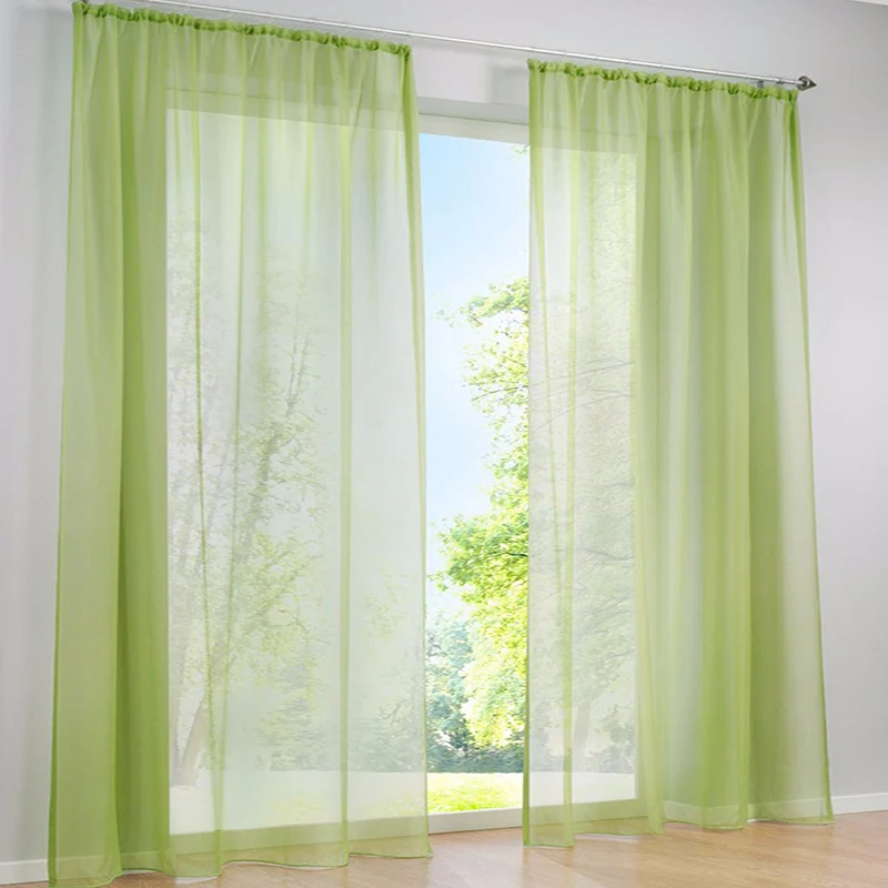 мода занавес готовой продукции скрининг окна балкон радужная штора для дома|curtains