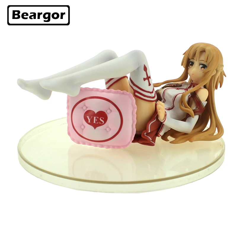 Бесплатная доставка 3 &quotSword Art Online S.A.O аниме Юки Асуна лежа вер. 1/8 масштаб в