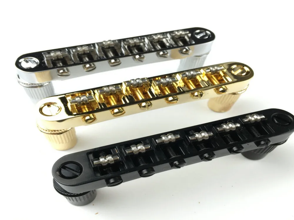 Высококачественный роликовый седельный мост Tune O Matic LP SG Электрический гитарный