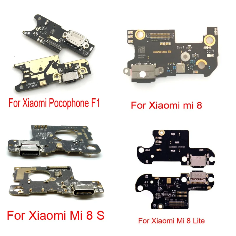 Usb зарядный док-порт коннектор; pcb; плата гибкий кабель для Xiao mi Max Mix 2 3 2s 6 A1 5X A2 6X8 Se 8se Lite Poco Pocophone F1
