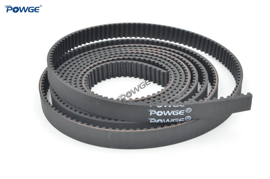 POWGE GT 3GT зубчатый ремень ГРМ ширина 6/9/15 мм 3GT-6/3GT-9/3GT-15 крыльчатки нобольшого резинового люфта точность позиционирования 3GT ремень