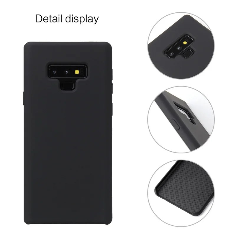 Мягкий Оригинальный Стильный силиконовый защитный чехол для Samsung Note 9 8 S9 S8 S7 Plus J4 J6