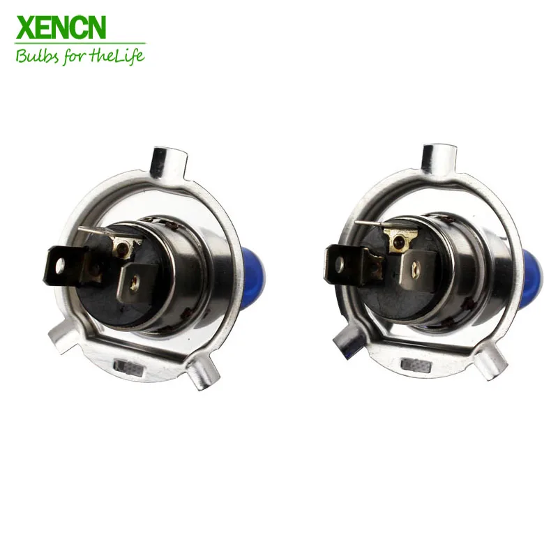 XENCN H4 12V 60/55W 5300K синий бриллиант автомобильный светильник более яркий УФ-фильтр галогенная супер белая головная лампа 30% больше