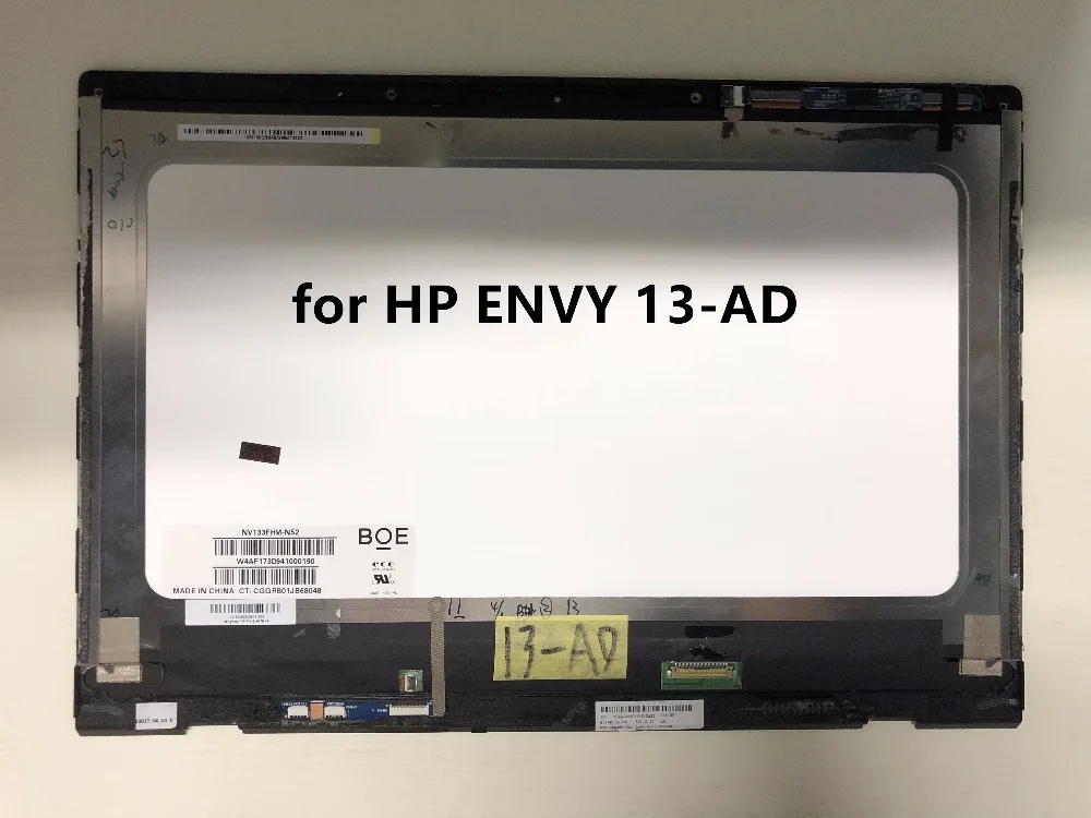 Матрица ноутбука ЖК-дисплей для HP Envy 13-ad 13-ad010ns 13 ad010ns 3 &quotбез сенсорного экрана в