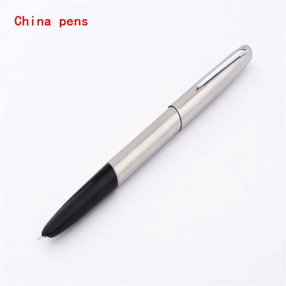 JINHAO 911 серебряные Канцтовары, офисные школьные принадлежности, Financial tip 0,38 мм, очень тонкие перьевые ручки, Новинка