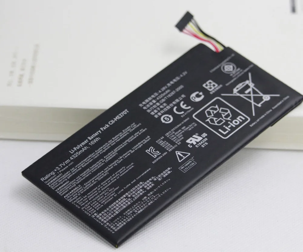 5 шт./лот 4325 мА/ч C11 ME370T батарея для Asus Google Nexus 7 Nexus7 1 поколения 2012 Wifi версия