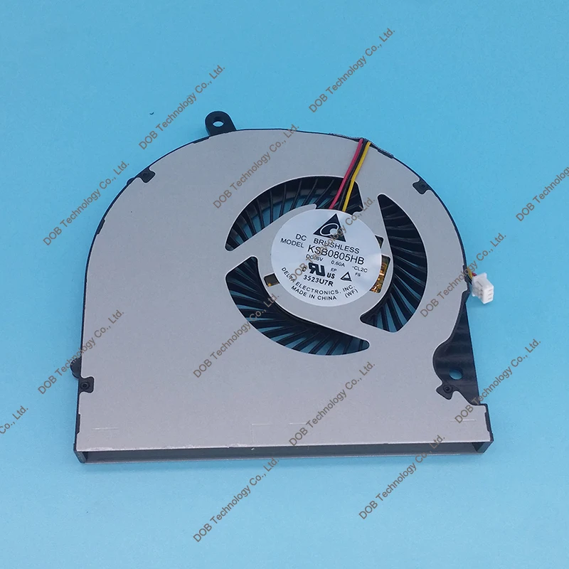 

Free Shipping Original CPU Cooling MODEL KSB0805HB DC05V 0.60A - CL2C FAN For H000047200 H000047220 H00047230 fans 3pin New