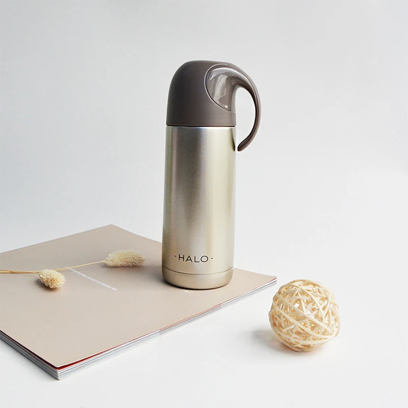 Портативный термос из нержавеющей стали 350 мл с ручкой|thermos bottle|steel vacuum flaskvacuum flask |