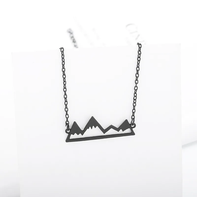 1 шт выдалбливают огромный кулон &quotГора&quot ожерелья для женщин ажурный курган