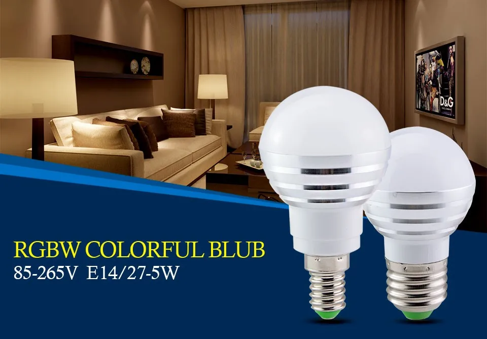Светодиодный RGB лампы светильник E27 E14 220V 110V лампа с 21 кнопок пульта дистанционного управления, Lampada Bombillas светодиодный вечерние Рождественский декоративный светильник s