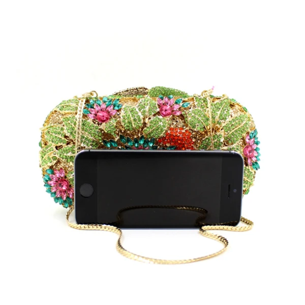 Женская новая модная Роскошная вечерняя сумочка для выпускного вечера зеленые