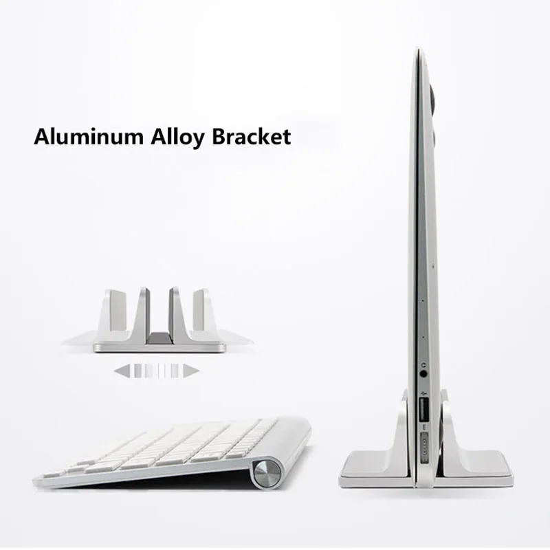 Новейший модный Серебряный алюминиевый сплав твердый кронштейн для Macbook Air Pro retina