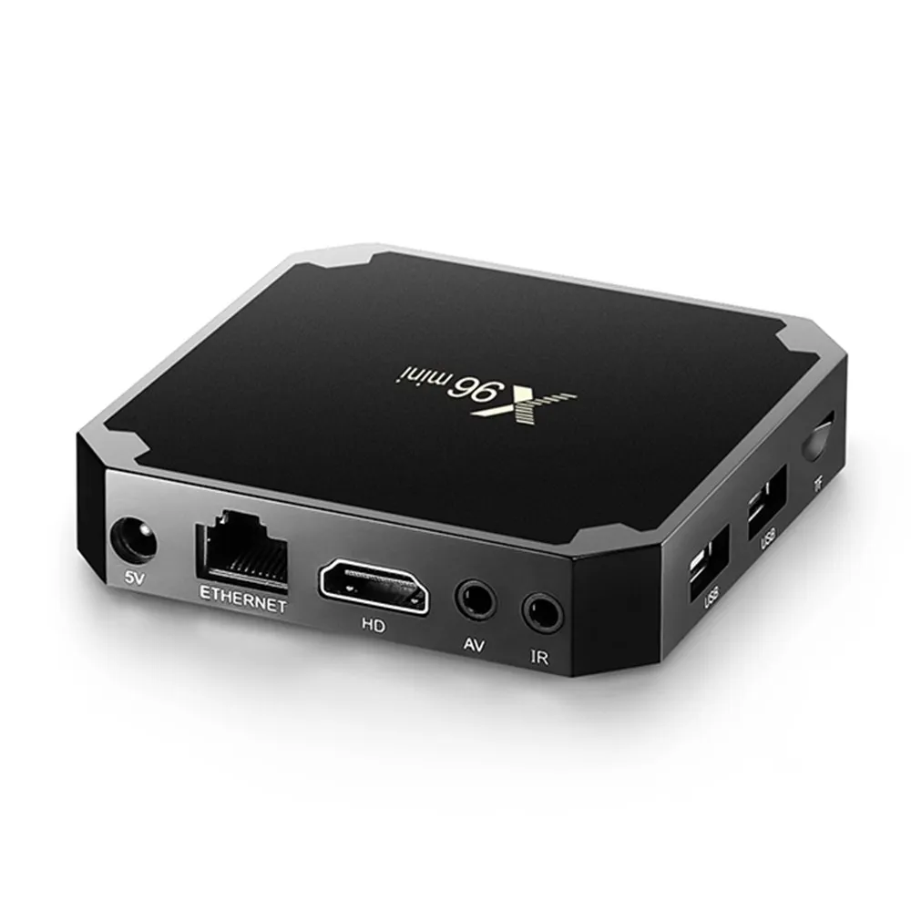 X96mini x96 Мини ТВ приставка Android 7 1 четырехъядерный Смарт 4 к 2 Гб 16 Amlogic S905W ГГц WiFi