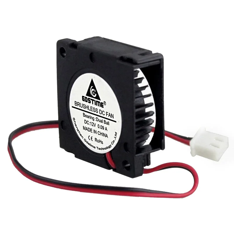 

Gdstime Mini 30mm Cooling Fan 3cm DC 12V 0.09A Small Turbo Blower Fans