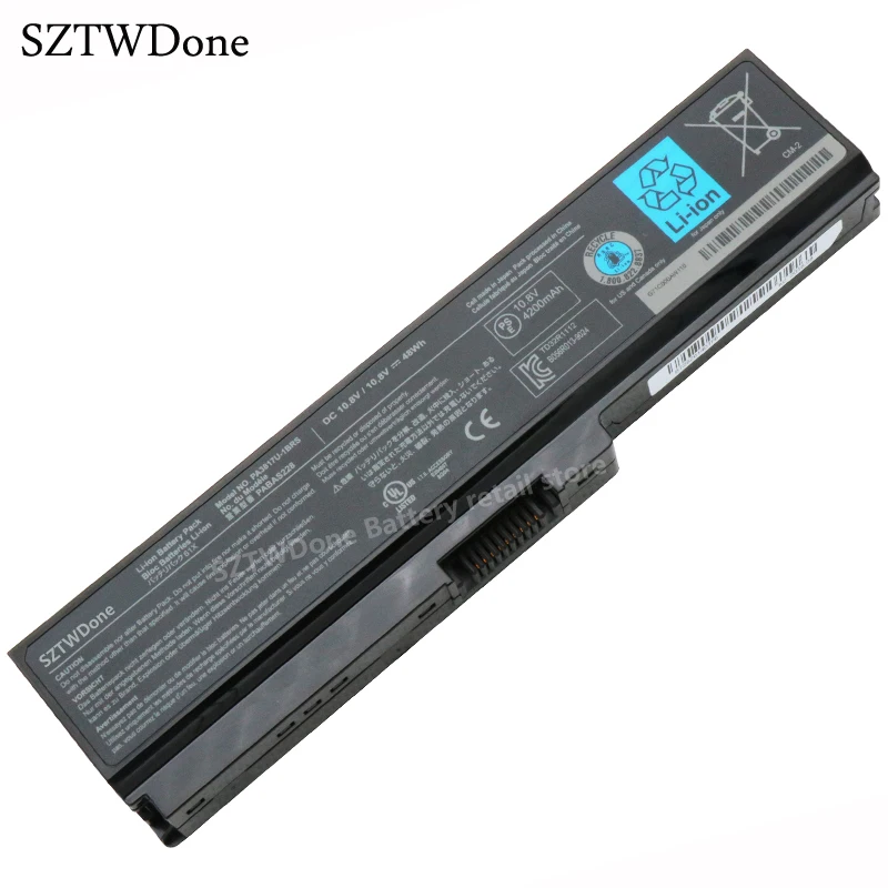 SZTWDone PA3817U 1BRS Аккумулятор для ноутбука TOSHIBA A660 C640 C650 C655 C660 L510 L630 L640 L650 U400 PA3816U PA3819U 1BRS|battery for toshiba|laptop battery toshibalaptop |