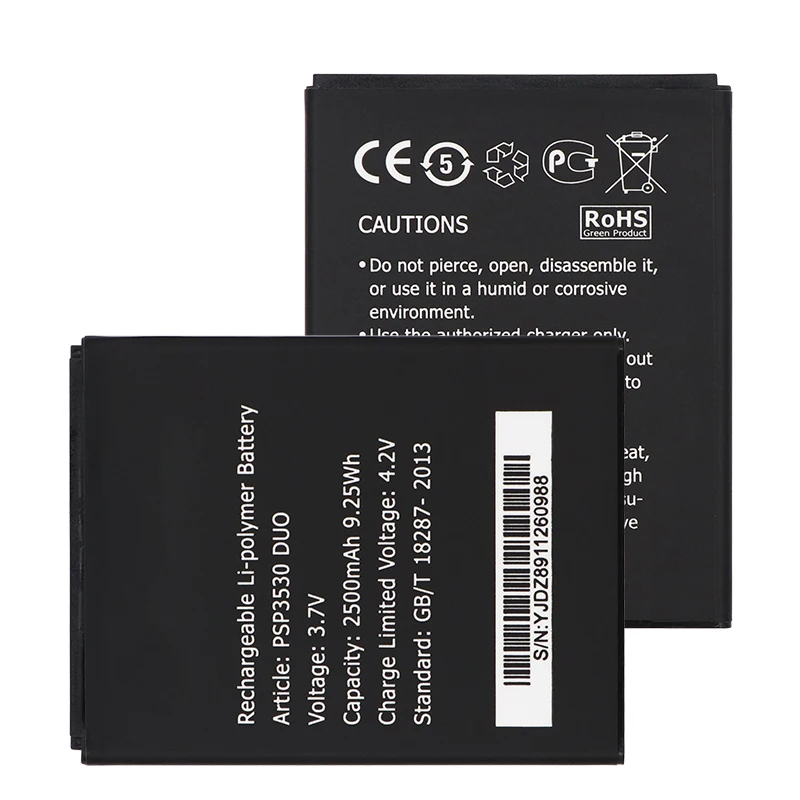 PSP3530 DUO батарея 2500 мАч для Prestigio Muze D3 3530 Duo E3 PSP3531DUO A7 PSP7530DUO аккумулятор | Мобильные
