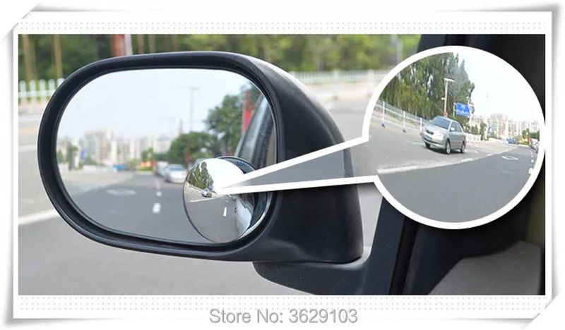 Автомобильное Зеркало 360 градусов широкоугольная выпуклая модель автомобильный
