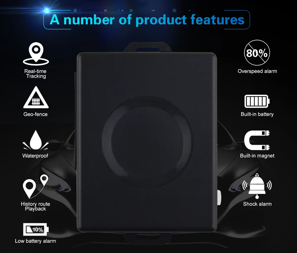 60 шт./лот CCTR800+ CCTR-800 плюс gps трекер локатор для автомобиля Google карта 6000 мАч длительное время ожидания GSM GPRS трекер с коробкой