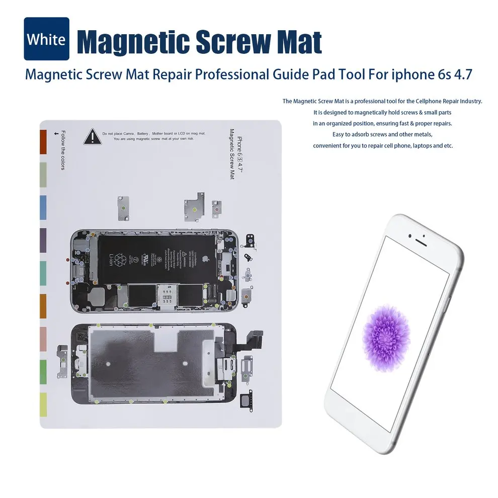 Магнитный винт мат ремонт профессиональный направляющий коврик инструмент для