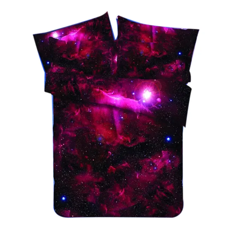 3d Galaxy комплекты постельного белья Королева Размер Вселенная космическое