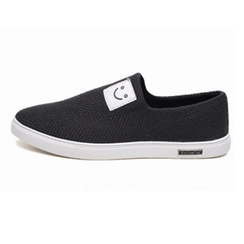 2018 летние Для мужчин парусиновая обувь Повседневное Легкий дышащий материал Лен