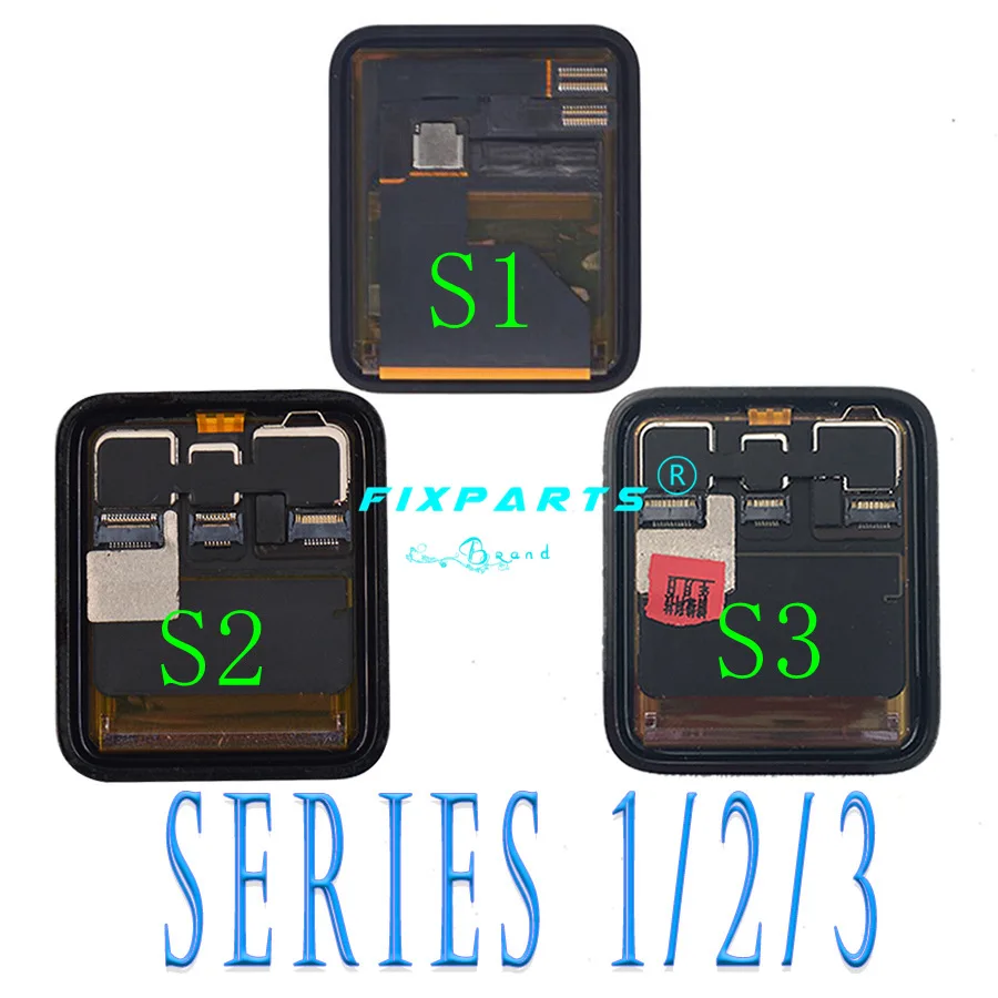Спорт /сапфир для Apple Watch 1 ЖК дисплей сенсорный экран в сборе серии 3 LCD 2 Pantalla