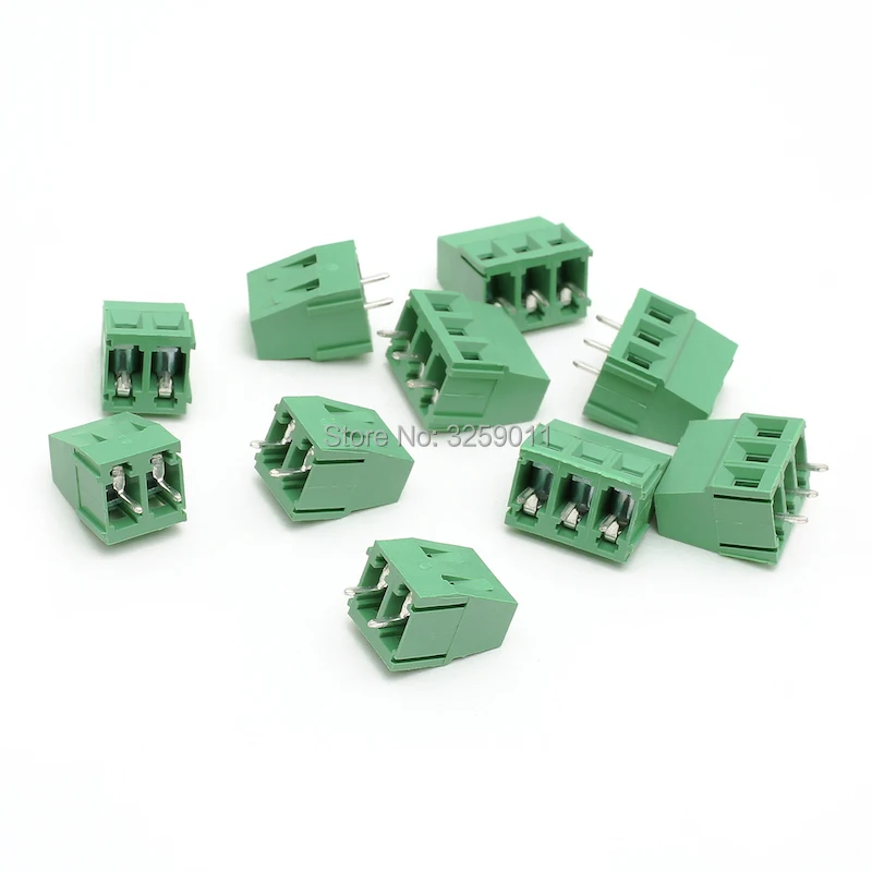 40 печатных плат винтовой Универсальный клеммный блок коннектор шаг 5 0 мм 300 в 10A KF