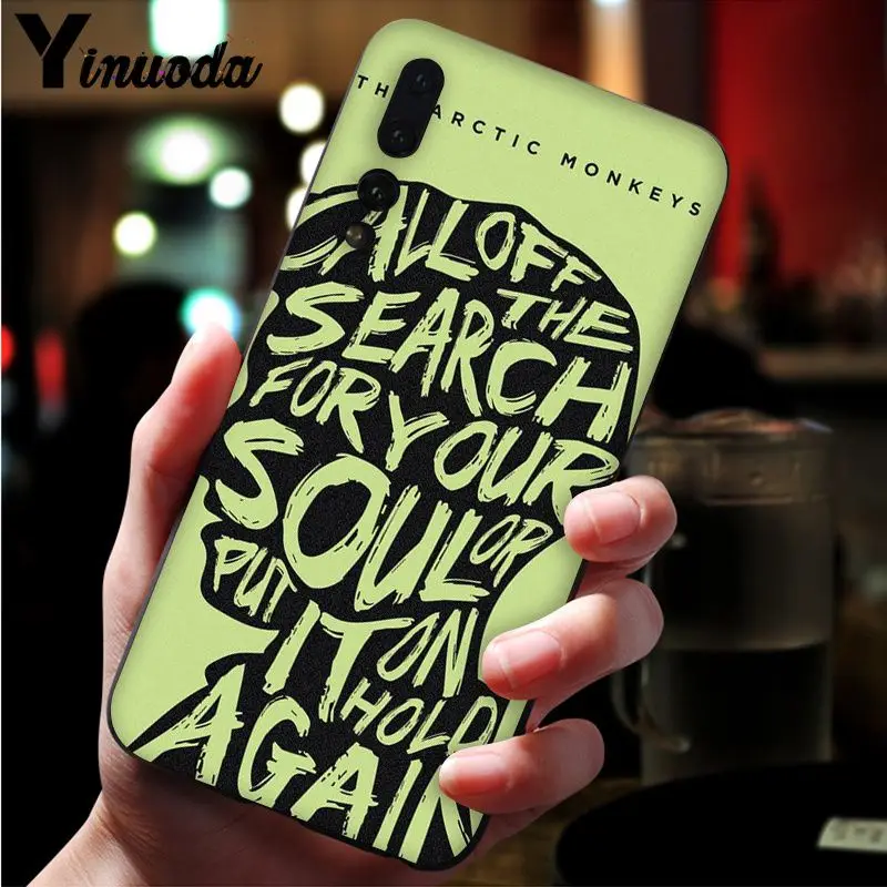 Роскошный уникальный дизайн чехол Yinuoda arctic monkey для телефона Huawei Mate10 Lite P20 Pro P9 P10 Plus