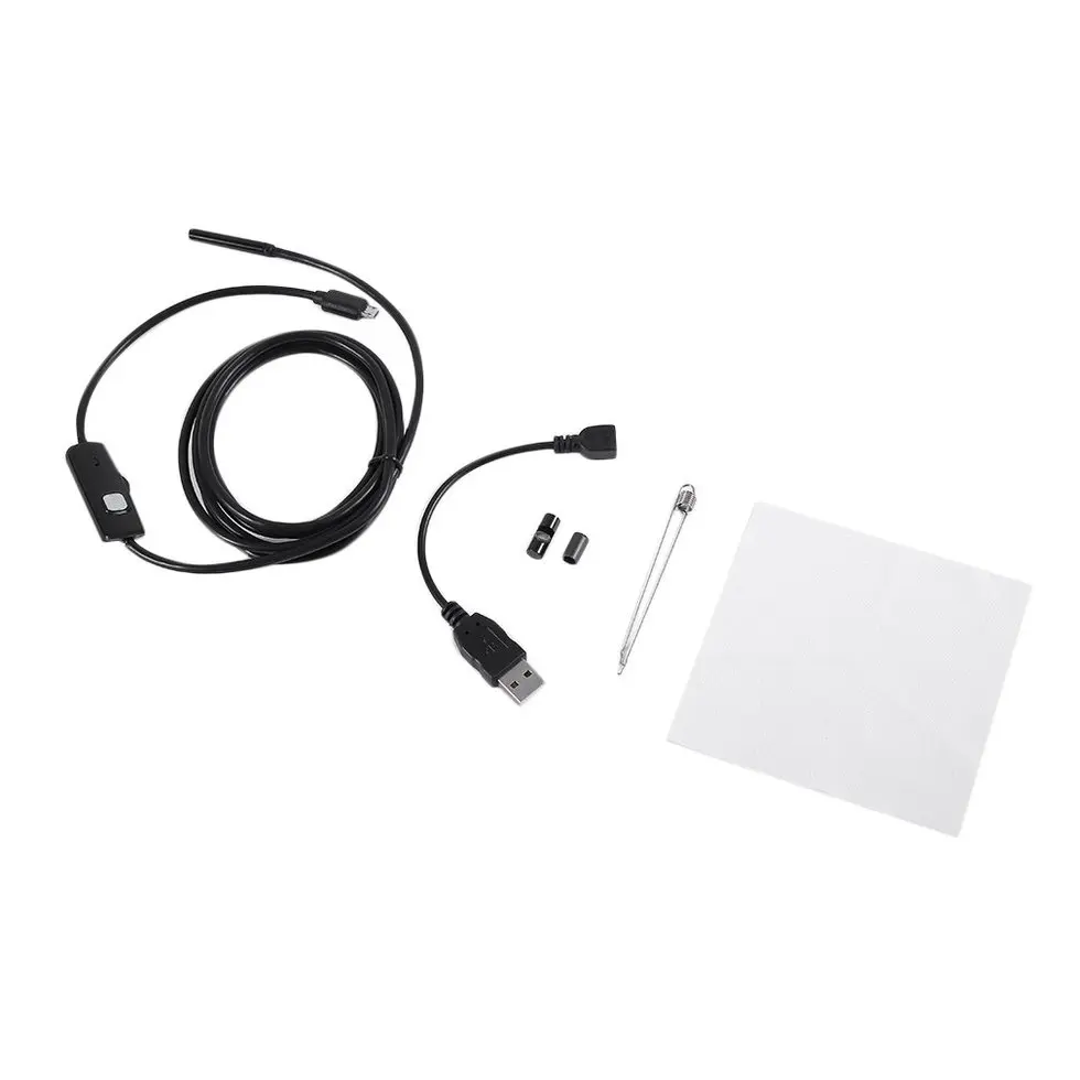 5PCS Waterproof 720P 5.5mm 2M Endoscope Borescope Inspection Scope for PC Android | Электроника