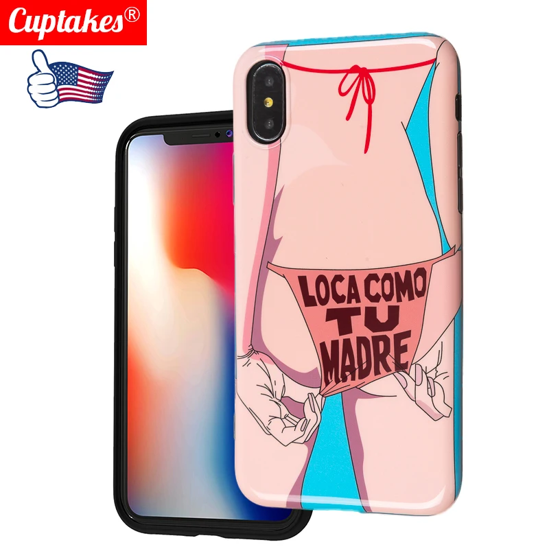 Летний популярный чехол для телефона девочек iPhone 7 X 6 S 8 Plus XR XS MXA скраб глянцевый