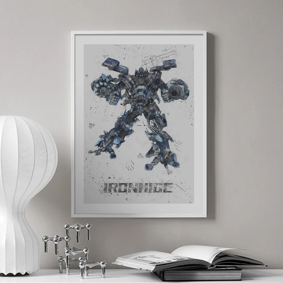 Автоботы Оптимус Прайм Шмель Ironhide скандинавские плакаты и принты настенные художественные картины на холсте детские настенные картины для гостиной