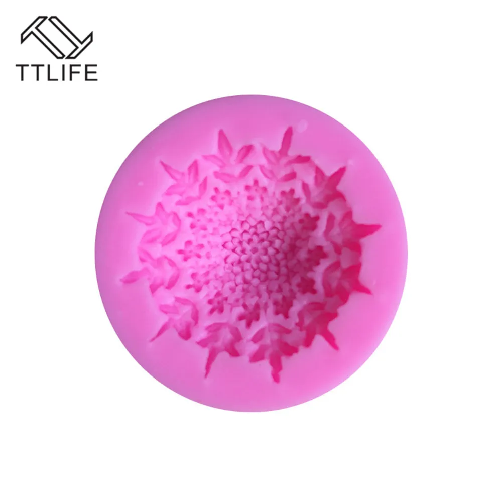 TTLIFE силиконовые формы для подсолнечника мыло цветов помадка инструмент