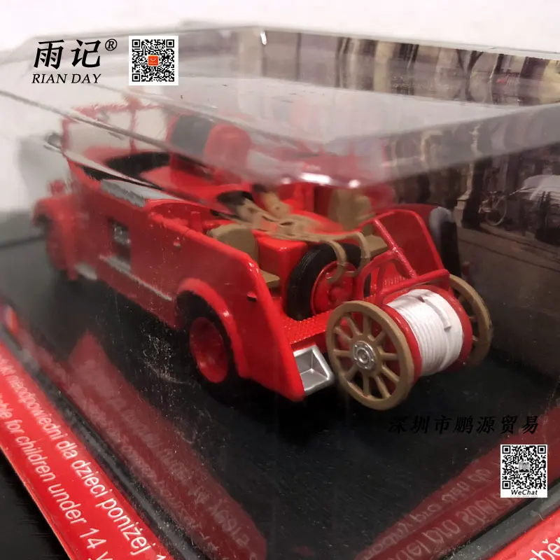 AMER 1/50 Масштаб Модель автомобиля игрушки 1950 PS Laffly BSS C3 Франция пожарная машина