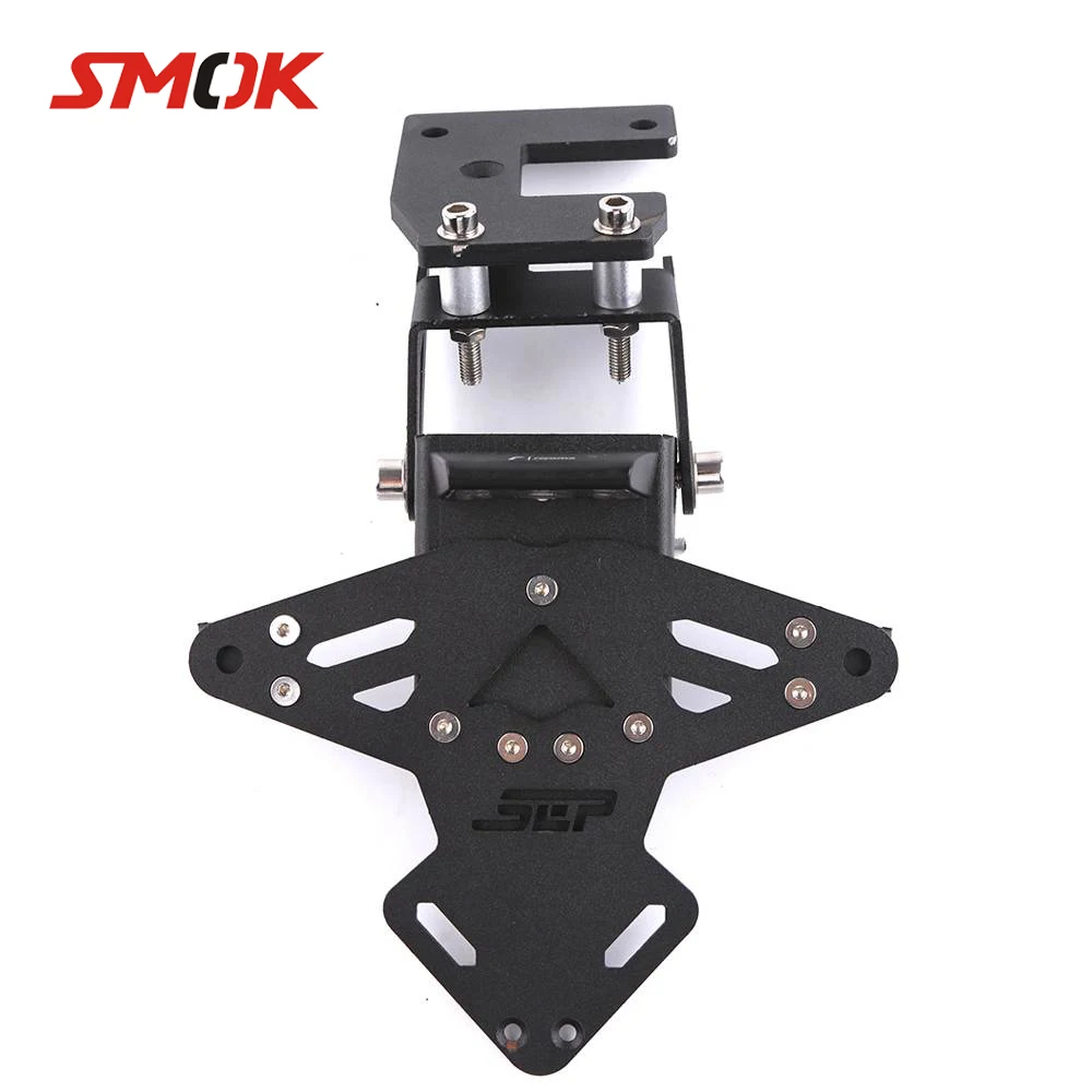 SMOK для Kawasaki Z900 2017 2018 аксессуары мотоциклов CNC Алюминиевый номерной знак держатель