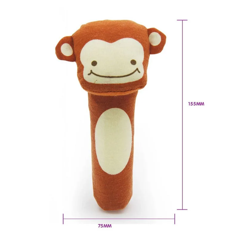 Модель 2018 детские погремушки мобили BB Bar BiBi Sticks мягкая плюшевая кукла в виде кошки