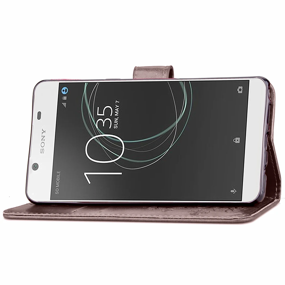 Модный чехол-книжка из искусственной кожи с 3d-изображением цветов силиконовый