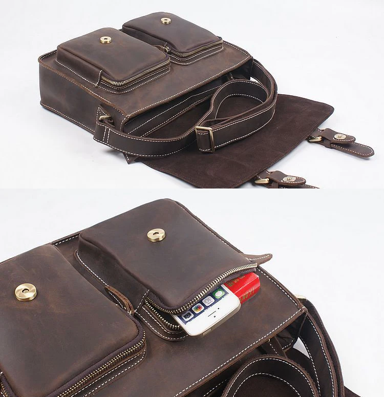 Для мужчин Винтаж 13 &quotноутбук натуральная кожа сумка из плотной коровьей кожи