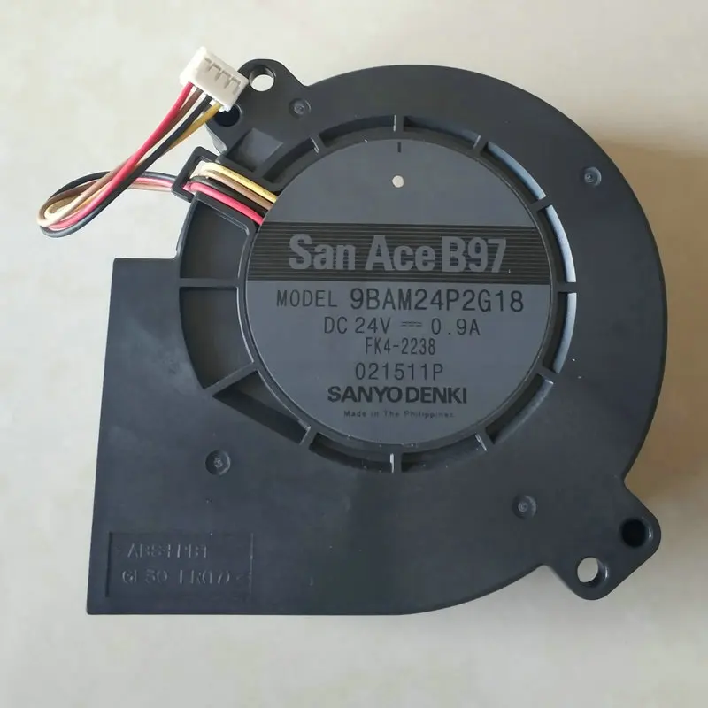 9BAM24P2G18 Бесплатная доставка Новый оригинальный SANYO 9BAM24P2G17 DC24V 0.9A 97*33 мм 9 см большой