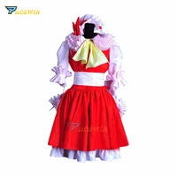 sbluucosplay touhou project flandre scarlet cosplay costume custom made satin material
