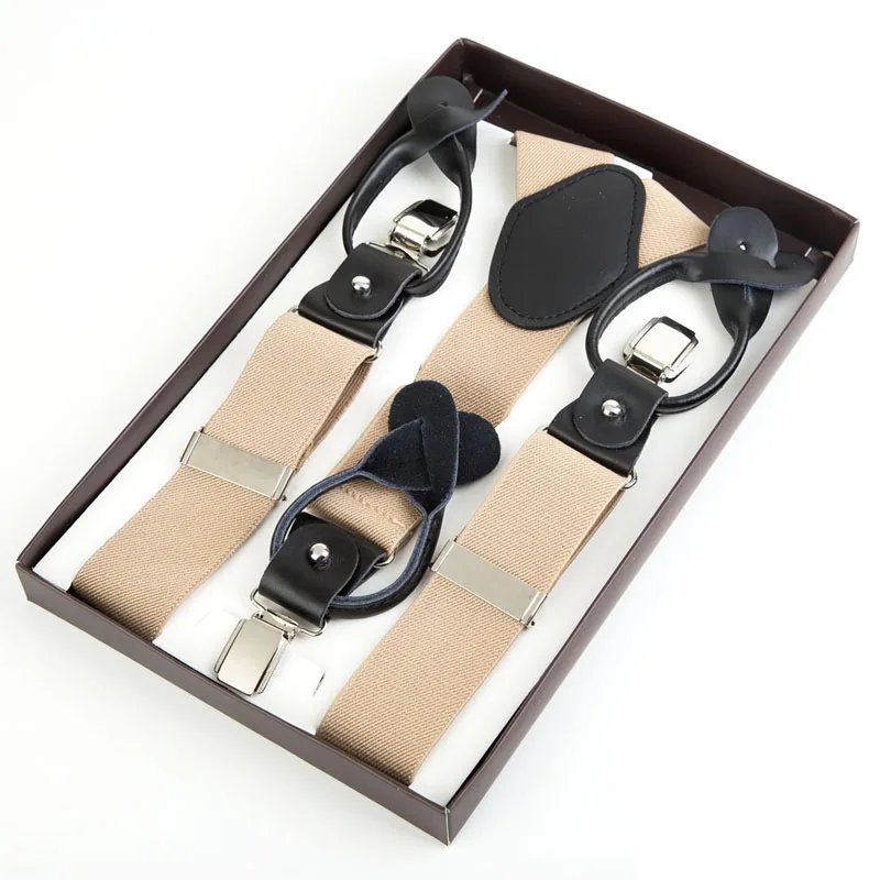 Модные подтяжки y образная форма двойного назначения зажимы на мужской кнопке