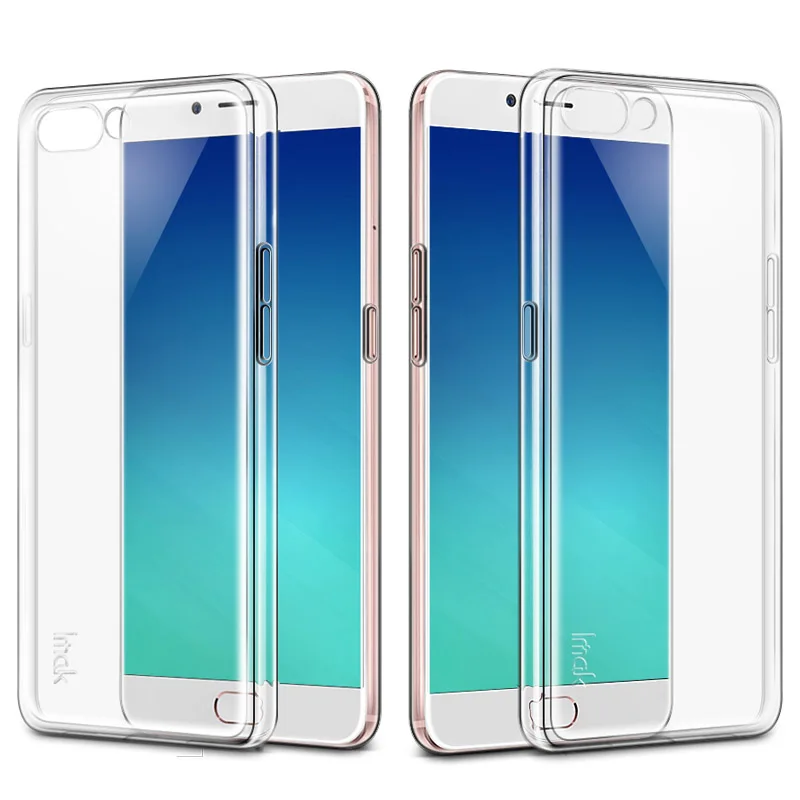 Для OPPO R11 чехол IMAK Супер-тонкий stealth soft ясно ТПУ для телефона плюс бампера + Экран